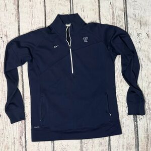 Villanova Wildcats The Nike Fit Athletic 1/4 Zip Up NCAA Collegiate Jacket